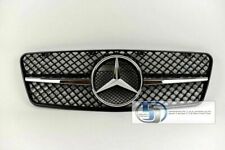 Mercedes W208 CLK Single FIN Grille Grill CLK320 CLK430 1 Fin Black 97-02 03D ✅  picture