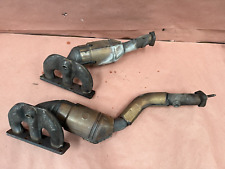 BMW E85 Z4 E46 M54 Engine Exhaust Manifold Headers Muffler Pair OEM 117K Miles picture