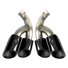 LH&RH Muffler Tail Tip Exhaust Pipe For 2014+ Cayenne Round 958 Stainless Steel picture