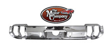 1970 Oldsmobile 442 Rear Bumper With Exhaust Cut Outs Triple Chrome Plated picture