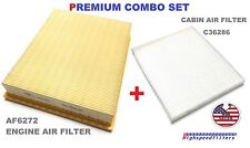 PREMIUM COMBO Air Filter + Cabin Filter for NEW MKX MKZ Continental EDGE Fusion picture