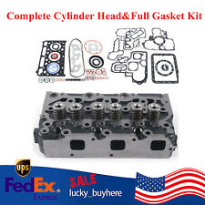 D1503 Complete Cylinder Head W/ Full Gasket Kit For Kubota Tractor KX91-3 Engine picture