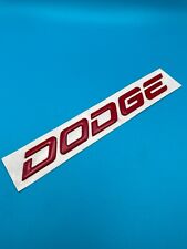 1998 - 2002 Dodge Viper Emblem GC54WRR Badge Logo Decal Rear RED OEM NOS picture
