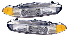 For 1997-1998 Mitsubishi Galant Headlight Halogen Set Driver and Passenger Side picture