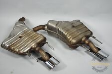07-09 Mercedes W221 S550 S600 AMG Sport Exhaust Muffler Right and Left Set OEM picture