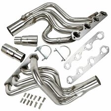 FitS Ford F150 F250 Bronco 5.8L V8 Stainless Steel Manifold Exhaust Header 87-96 picture