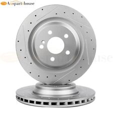 4x Rear Discs Brake Rotors For 2004-14 Mercedes-Benz S350 CL550 S550 CL600 S600 picture