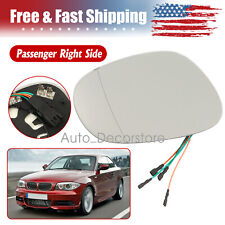 Mirror Glass Fits BMW 128i 135i 328i 335i 2010-2013 Passenger Right Side | 4 Pin picture