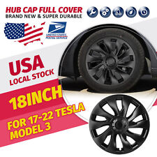 Set for Tesla Model 3 Storm Wheel Rim Cover 1PCS 18inch Hubcap Full Cover picture