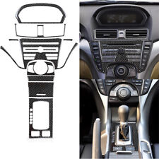 11PCS For Acura TL 2009-14 Carbon Fiber Center CD Gear Console Interior Trim Set picture