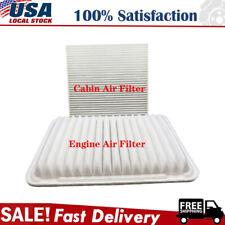 CABIN & AIR FILTER COMBO FOR TOYOTA CAMRY 2.5L 2.4L ENGINE 2007-2017 17801-0H050 picture
