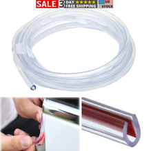 Car Door Edge Guards Clear, 32Ft Rubber Seal Protector U Shape Edge Trim picture