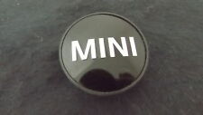 MINI Cooper OEM Wheel Center Cap Black Finish Chrome Logo 3613-1171 069   picture