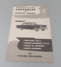 Original vtg 1956 McGURK CHEVY & Corvette Hop Up Engines 235 261 Straight SIX picture