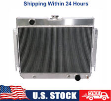 3ROWS Radiator For 1963-1968 Chevrolet Impala/Bel Air/Caprice/Biscayne 3.8L (AT) picture