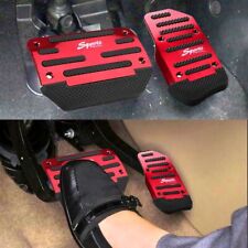 [Red] Non Slip Automatic Brake Gas Foot Pedal Pad Cover Car Auto Accessories picture