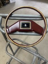 1980-1992 Cadillac Steering Wheel Red Fleetwood Brougham Deville picture