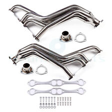 EXHAUST MANIFOLD FAT FENDER WELL HEADER FOR 35-48 CHEVY SMALL BLOCK 265-400 V8 picture