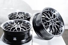 17 Wheels Rims Black 5x112 Mercedes C230 CLA250 E320 Audi A4 VW Beetle GTI Jetta picture