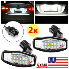 2Pcs 18 LED License Plate Light Direct For Acura TL TSX MDX Honda Civic Accord picture