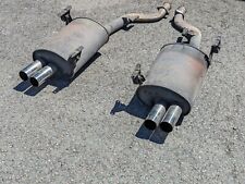BMW Z3 M Coupe & Roadster Exhaust Mufflers w/Mounts -- fits 98-02 E36/7 picture
