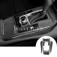 For Audi A6 S6 Carbon Fiber Center Gear Box & Water Cup Holder Cover 2005-2011 picture