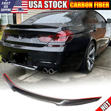 Fits BMW 6Series F06 F13 640i 650i M6 12-18 Rear Spoiler Trunk Wing REAL CARBON  picture