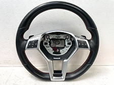 14-18 Mercedes CLA45 AMG W117 Steering Wheel W/Switches & Red Stitching 1352 OEM picture