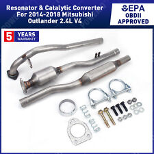 Fits: 2014 To 2018 Mitsubishi Outlander 2.4L Cat Catalytic Converter, Resonator  picture
