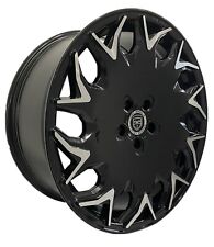 4 GV06 20 inch Staggered Black Rims fits MASERATI QUATTROPORTE 2005-2020 picture