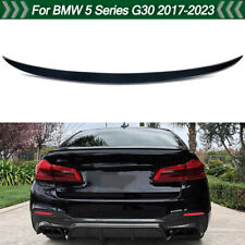 For BMW 5 Series G30 530i 540i 550i 2017-23 M5 Style Rear Trunk Spoiler Wing Lip picture
