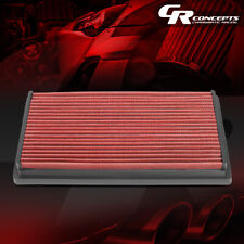 PERFORMANCE RED INTAKE PANEL AIR FILTER FOR 1990-1997 ESCORT MX-5 MIATA PROTEGE picture