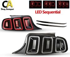 For 2010-2014 Ford Mustang Shelby GT500 Tail Lights LED Brake Sequential Signal picture