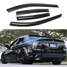 For 2004-08 Acura TL JDM Mugen Style 3D Wavy Tinted Window Visor Rain Deflectors picture