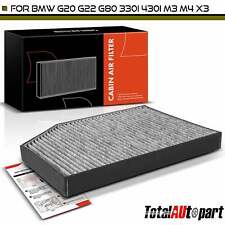 Activated Carbon Cabin Air Filter for BMW 330i 430i M3 M4 X3 X4 Z4 Under Dash picture