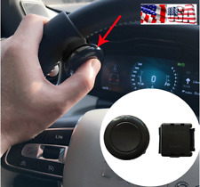 Car Refit Steering Wheel Wireless Horn Button 12V Black Universal + Receiver Box picture