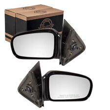 Pair Set Manual Side View Mirrors for 95-05 Chevy Cavalier Pontiac Sunfire Coupe picture
