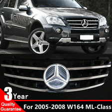 AMG Front Grill W/LED Emblem For Mercedes Benz W164 2005-2008 ML320 ML350 ML500 picture