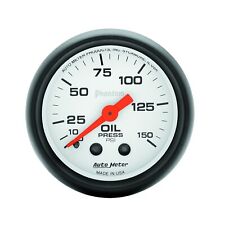 AutoMeter for Phantom 52mm 150 PSI Mechanical Oil Pressure Gauge picture
