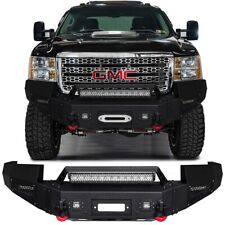 Vijay For 2011-2014 GMC Sierra 2500 3500 Front Bumper With Winch Plate&LED Light picture