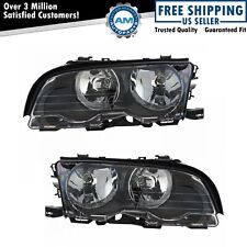 Headlight Headlamp Left & Right Pair Set NEW for BMW 3 Series (E46) picture