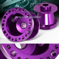 PURPLE ALUMINUM 6-HOLE STEERING WHEEL HUB ADAPTER FIT TOYOTA CAMRY/TERCEL/PASEO picture