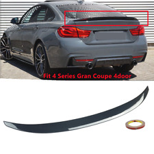 Fit For 2015-20 BMW 4 Series Gran Coupe F36 Gloss Black Rear Trunk Spoiler Wing picture
