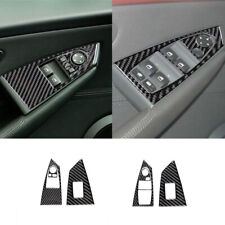 Carbon Fiber Window Lift Switch Interior Trim For BMW 6 650i 645Ci E63 2004-10 picture