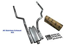 All-Stainless Dual Exhaust Kit Chevy GMC 1500 15-18 Borla Pro XS Rear Exit picture
