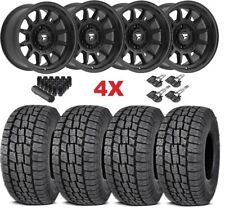 FITS TRD FJ TACOMA 4RUNNER FITTIPALDI WHEELS RIMS TIRES AT PACKAGE 265 70 17 picture